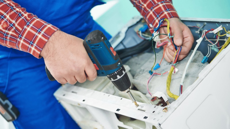 Bahçelievler Finlux Finlux çamaşır makinesi kart tamiri – Su almama arızası orijinal parça ile giderildi. - Teknik servis örneği